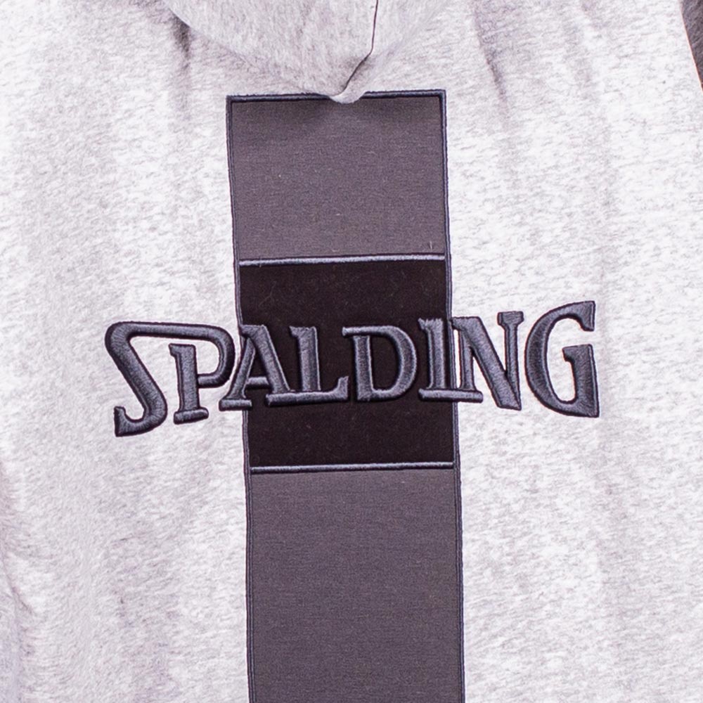 FELPA SPALDING CAPPUCCIO FULL ZIP GREY