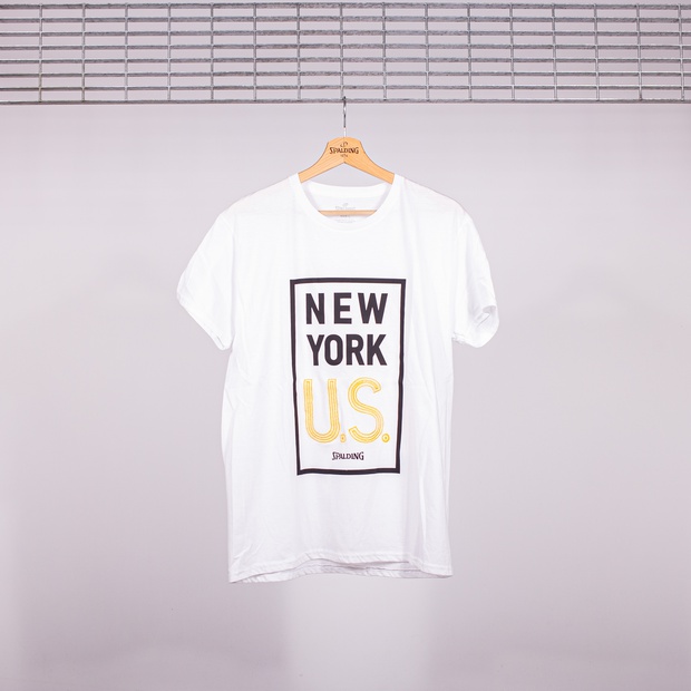 T-SHIRT SPALDING 1876 NEW YORK US