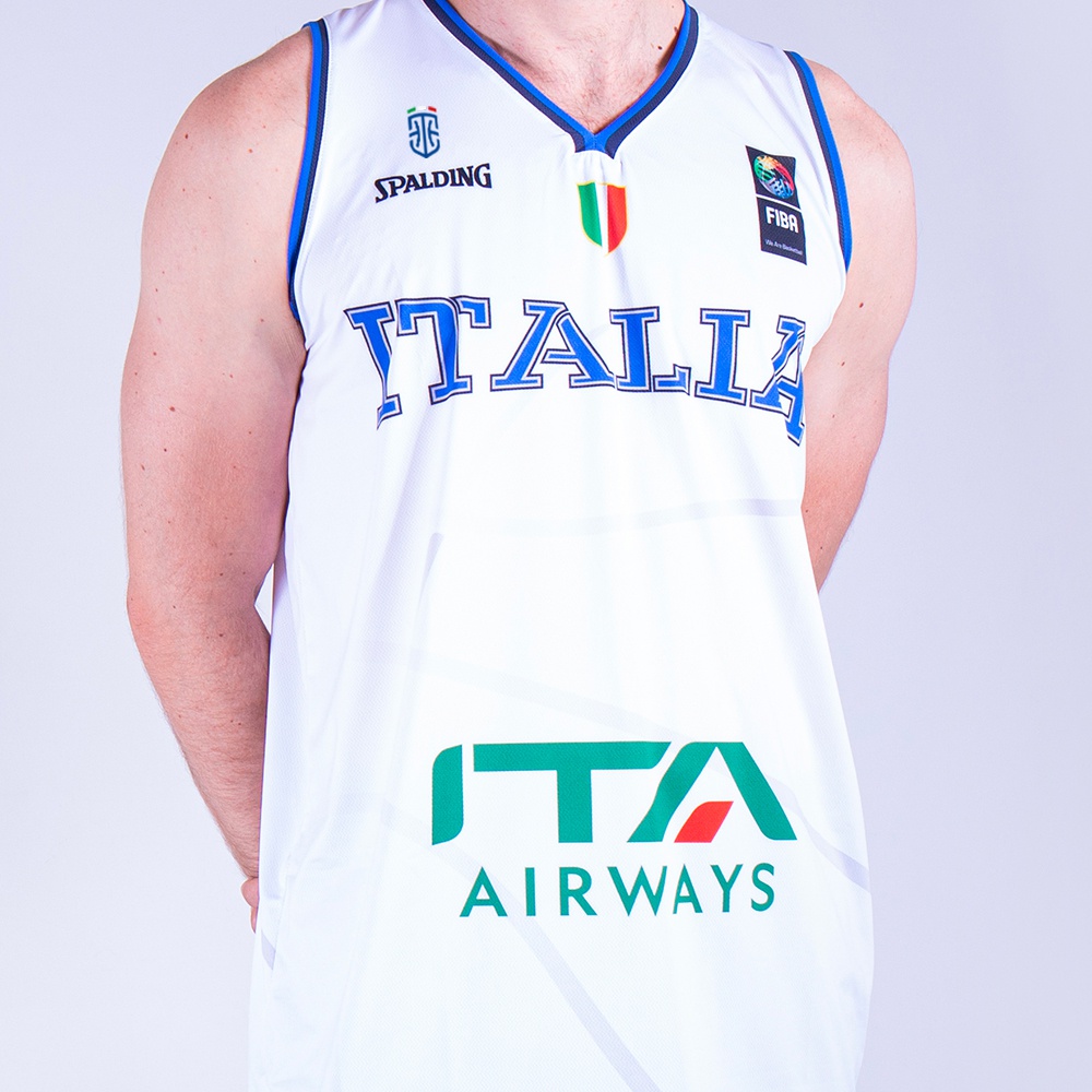CANOTTA UFFICIALE UOMO ITA 2022 WHITE