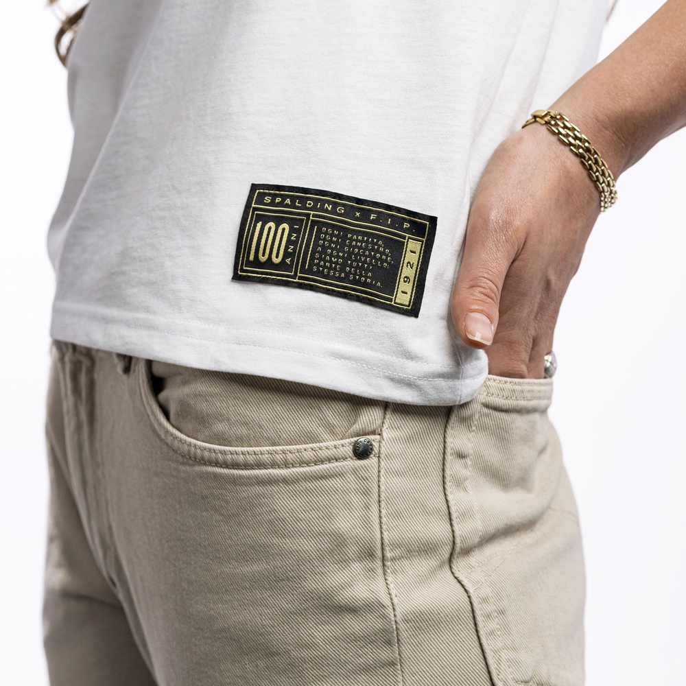 FIP 1921 - T-SHIRT GOLD DONNA