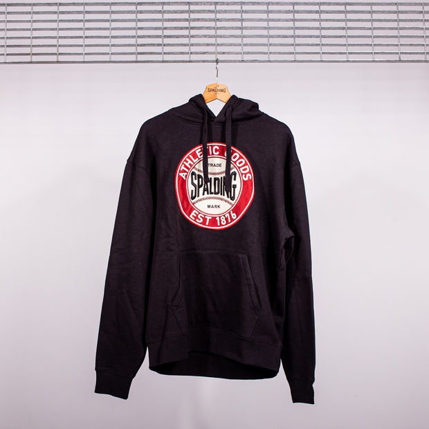 FELPA SPALDING ATHLETIC CAPPUCCIO