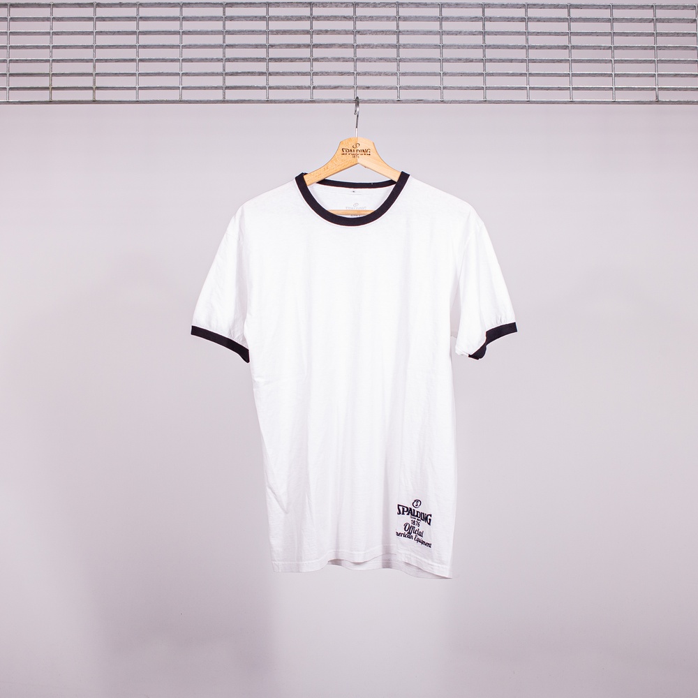 T-SHIRT SPALDING 1876 OFFICIAL WHITE