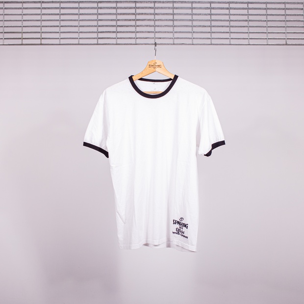 T-SHIRT SPALDING 1876 OFFICIAL WHITE