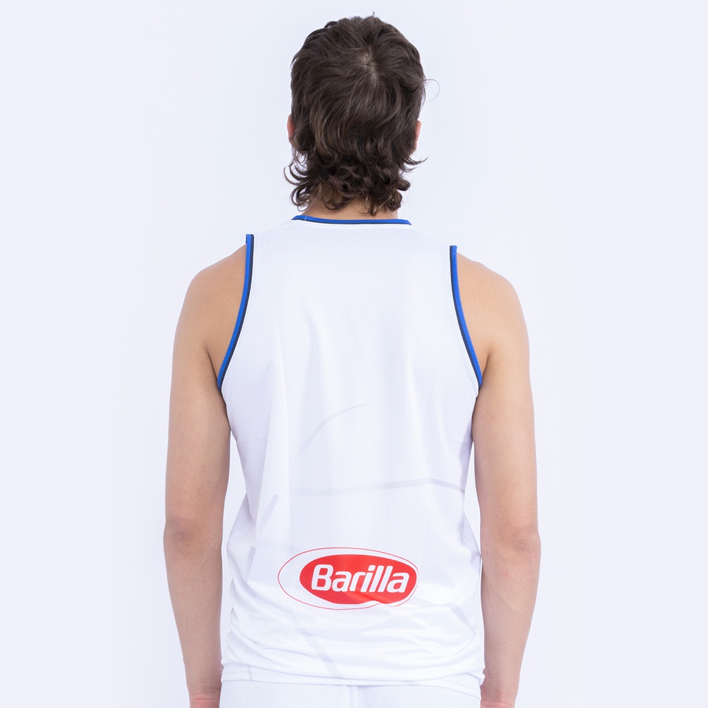CANOTTA UFFICIALE ITALBASKET UOMO WHITE